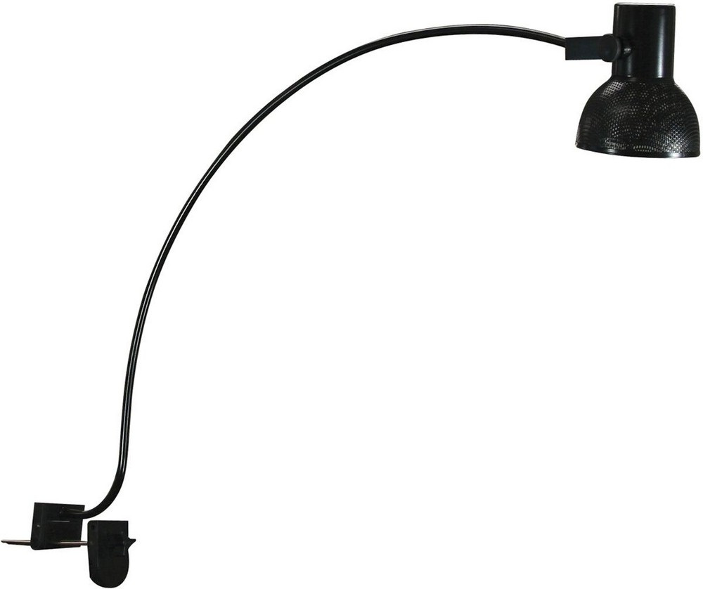 Cal Lighting-BO-6123-BK-Short Neck Display Lamp   Black Finish