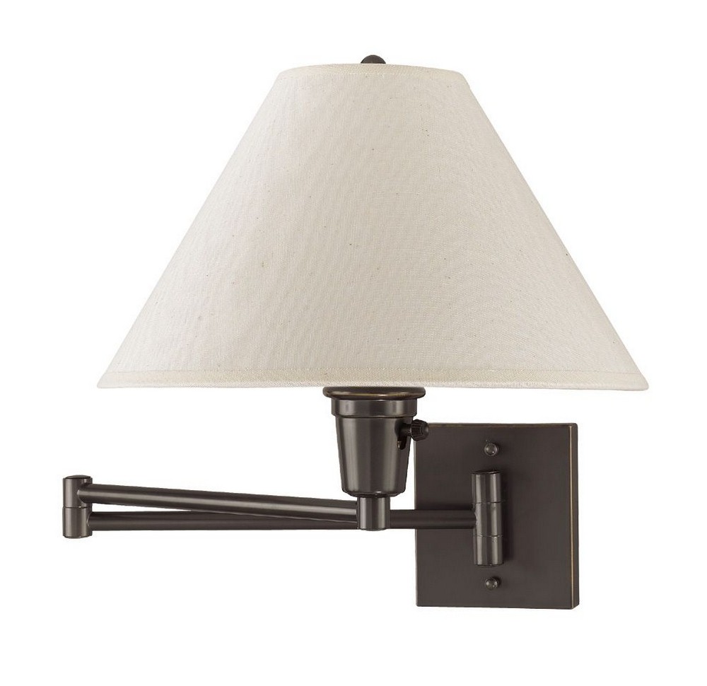 Cal Lighting-BO-635-DB-One Light Swing Arm Wall Sconce-14.1 Inches Wide by 16 Inches High Dark Bronze Dark Bronze Finish