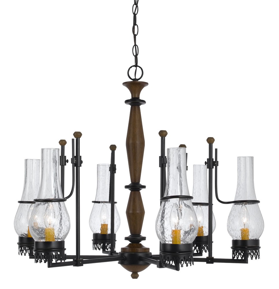 Cal Lighting-FX-3564/6-Trenton-Six Light Chandelier-25 Inches High   Chandelier