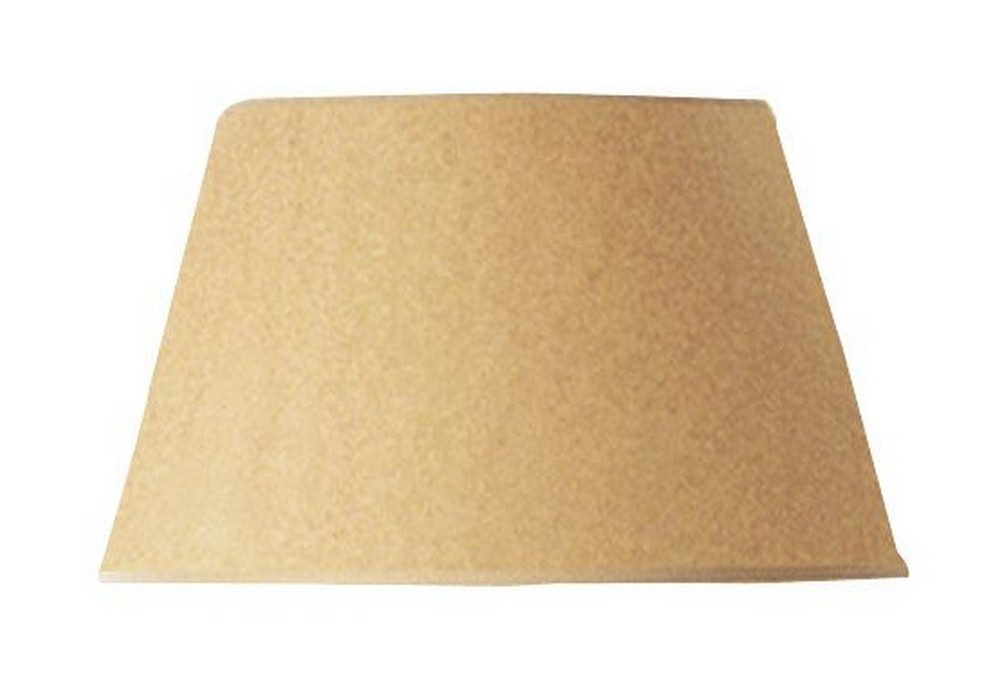 Cal Lighting-SH-3202-KF-Accessory- Shade-18 Inches Wide by 11 Inches High Kraft Paper Finish