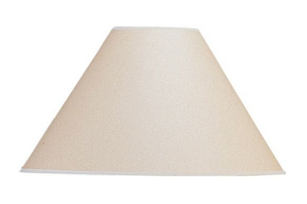 Cal Lighting-SH-4300-KF-Accessory- Shade-19 Inches Wide by 12 Inches High   Kraft Paper Finish