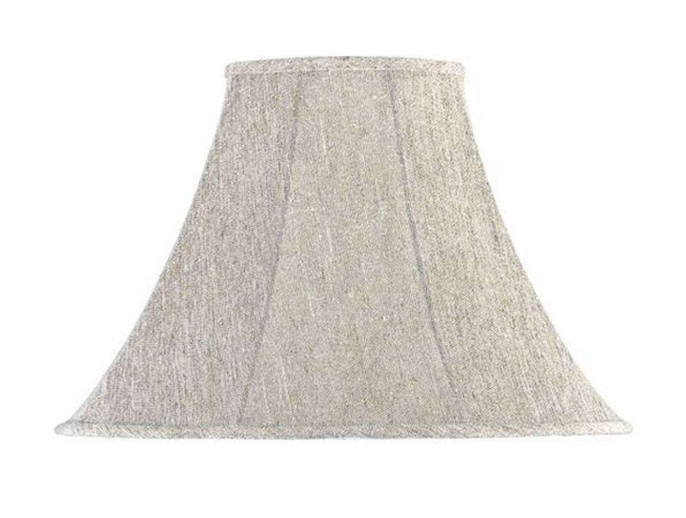 Cal Lighting-SH-7201-Natural Linen Bell Shape Shade