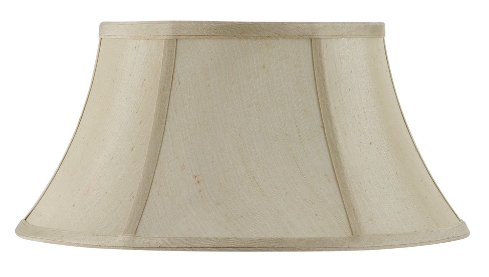 Cal Lighting-SH-8102/20-CM-Accessory- Shade-20 Inches Wide by 10.75 Inches High Junior Floor Champagne White Finish