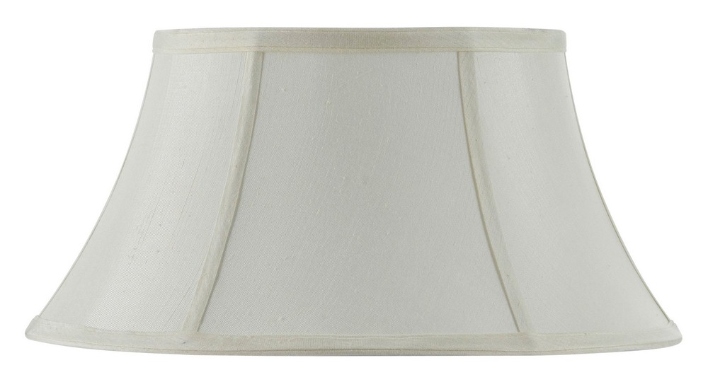 Cal Lighting-SH-8102/20-EG-Accessory- Shade-20 Inches Wide by 10.75 Inches High Junior Floor Egg Shell White Finish