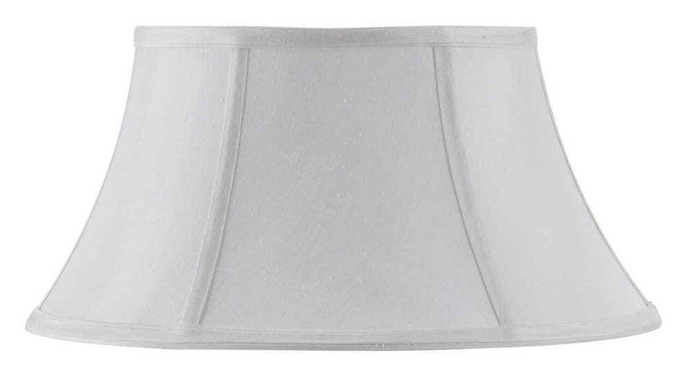 Cal Lighting-SH-8102/20-WH-Accessory- Shade-20 Inches Wide by 10.75 Inches High   White Finish