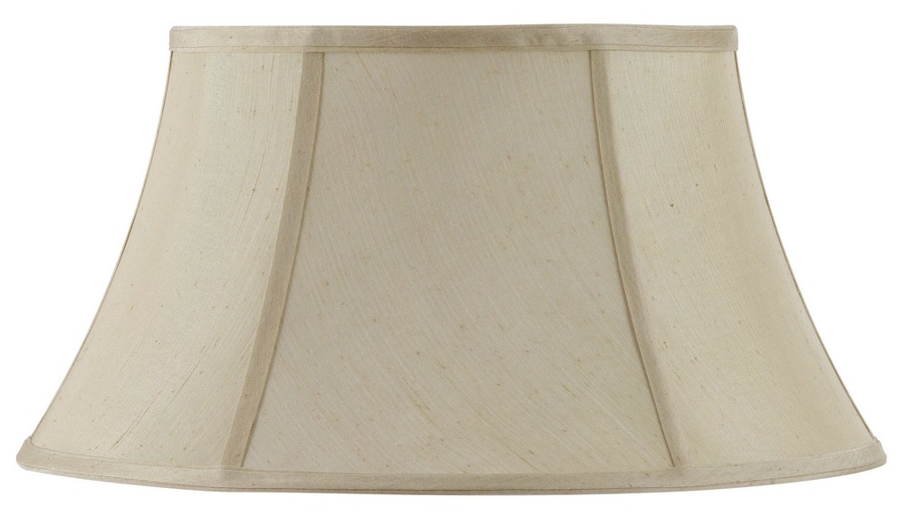 Cal Lighting-SH-8103/16-CM-Accessory- Shade-16 Inches Wide by 8.25 Inches High   Swing Arm Champagne Finish
