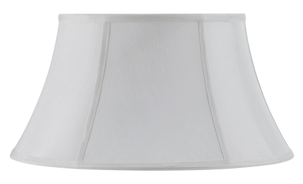 Cal Lighting-SH-8103/16-WH-Accessory- Shade-16 Inches Wide by 8.25 Inches High White White Finish