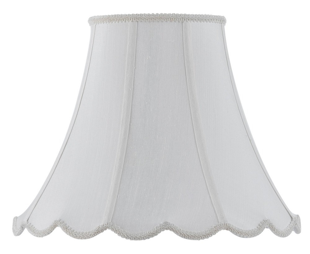 Cal Lighting-SH-8105/16-WH-Accessory - 7.5 Inch Shade   White Finish