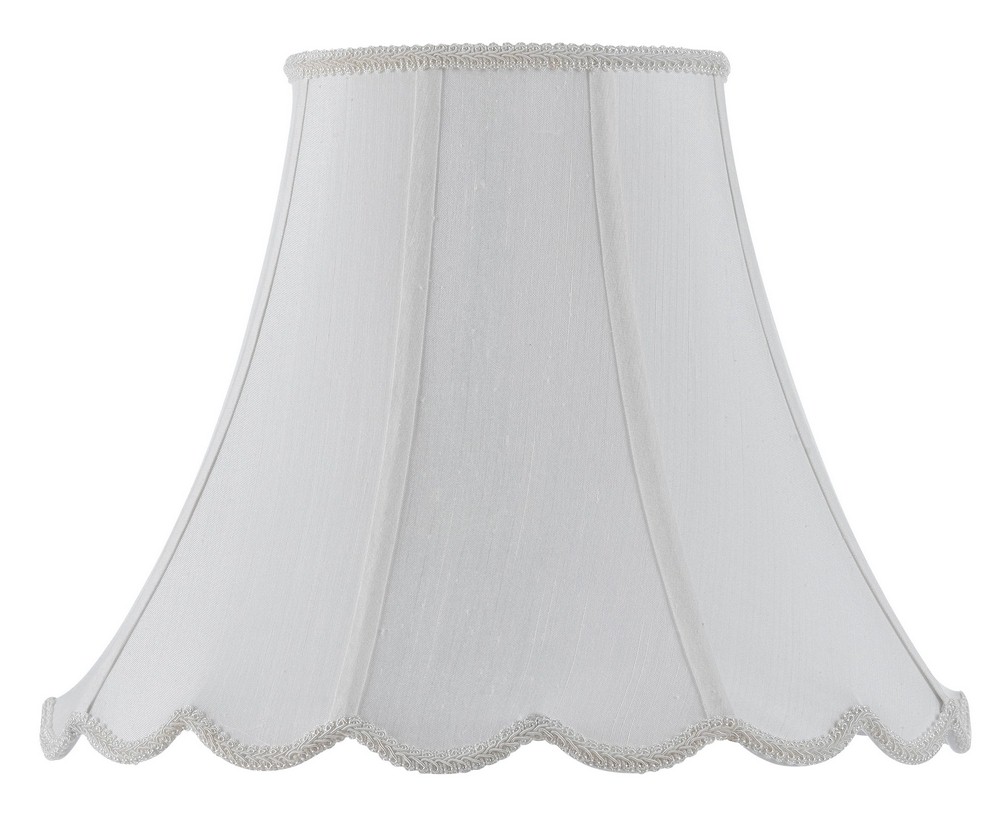 Cal Lighting-SH-8105/16-WH-Accessory - 7.5 Inch Shade White  White Finish