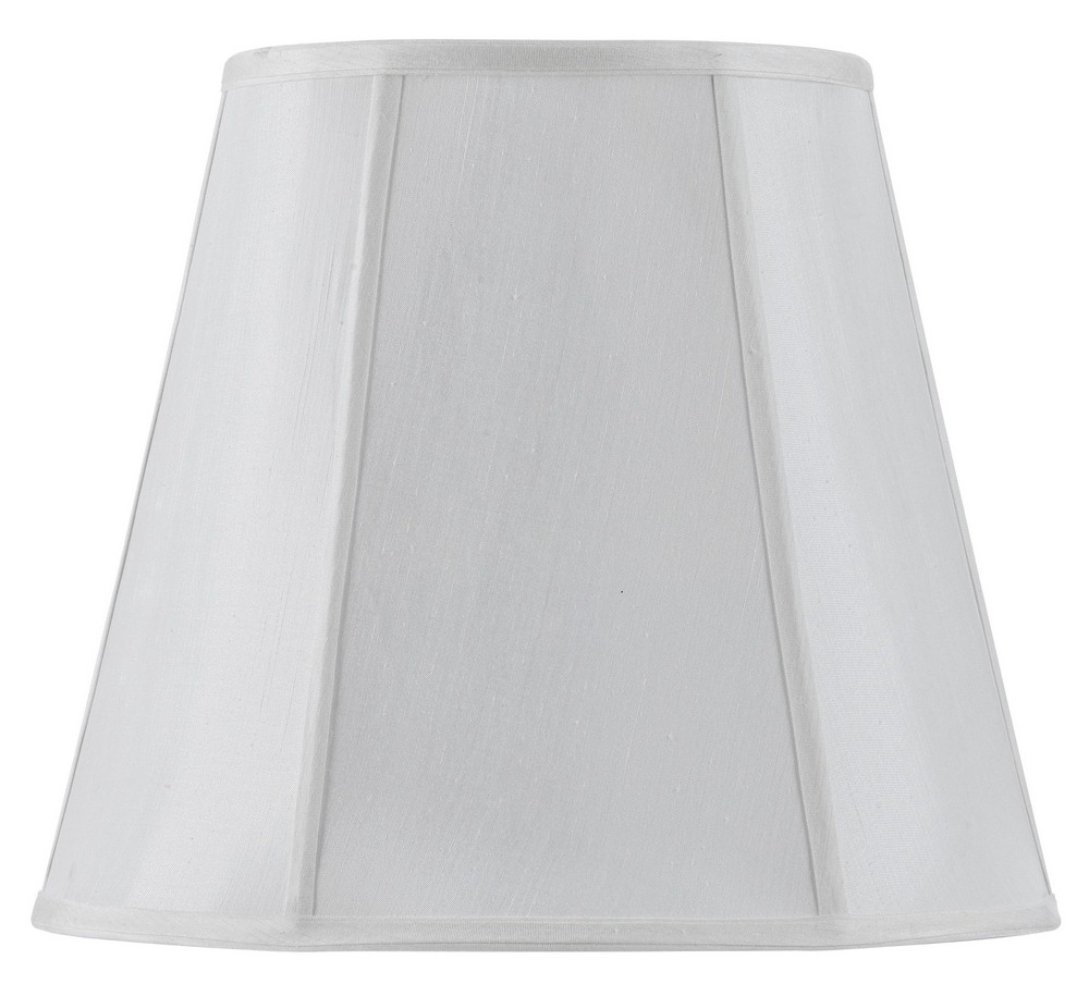 Cal Lighting-SH-8107/16-WH-Accessory- Shade-16 Inches Wide by 14 Inches High White White Finish