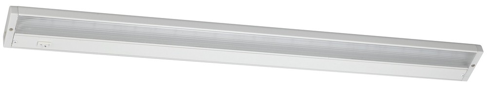 Cal Lighting-UC-789/12W-WH-31 Inch LED Under Cabinet Light-1 Inch High   White Finish