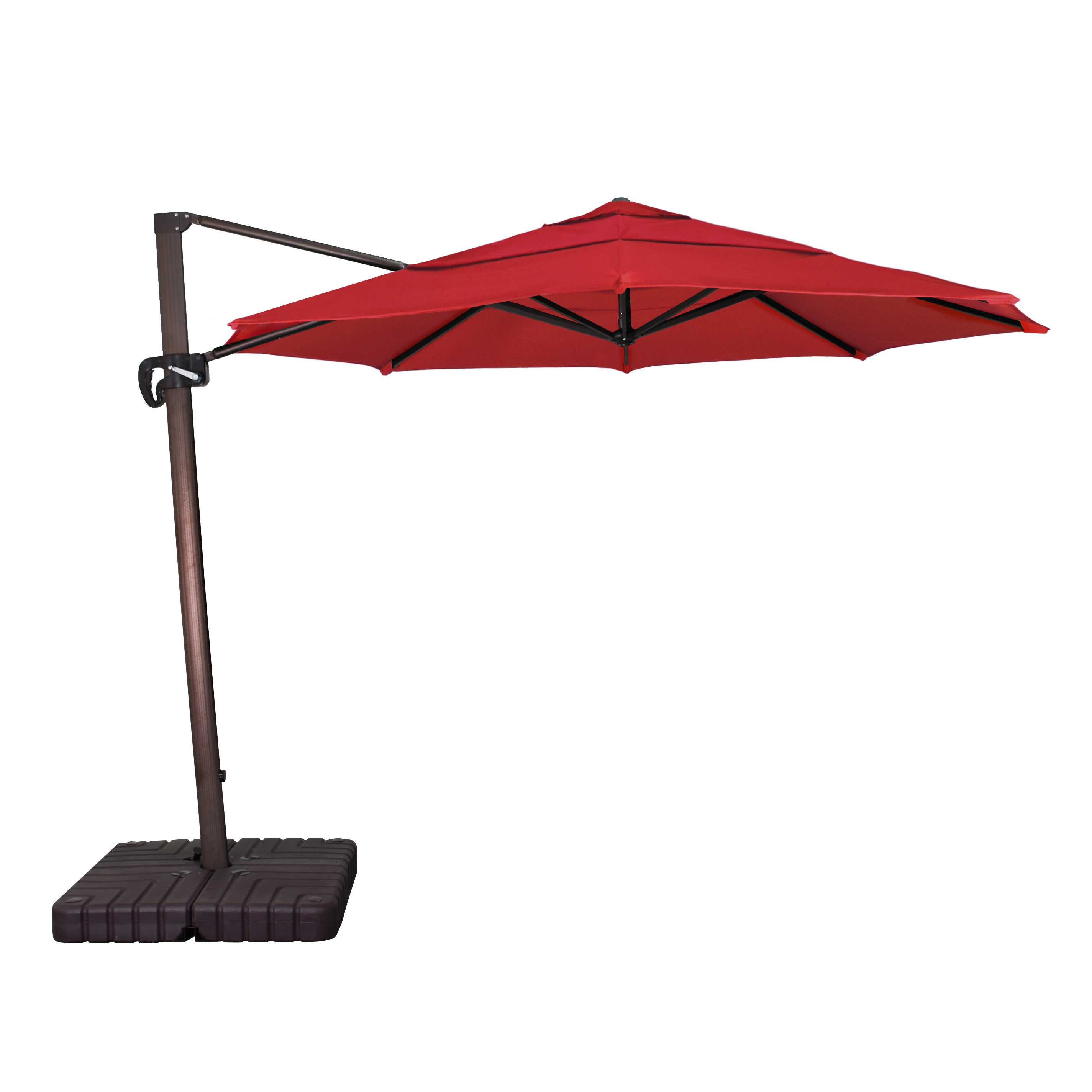 California Umbrella Cali118 11 Cantilever Umbrella With Double Wind Vent