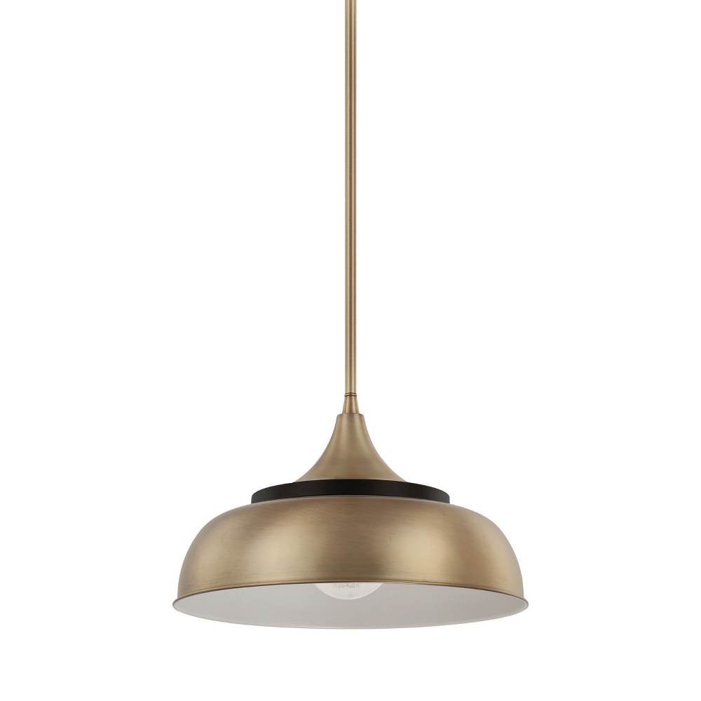 Capital Lighting-325713BX-14.5 Inch 1 Light Pendant - in Transitional style - 14.5 high by 59 wide   14.5 Inch 1 Light Pendant - in Transitional style - 14.5 high by 59 wide