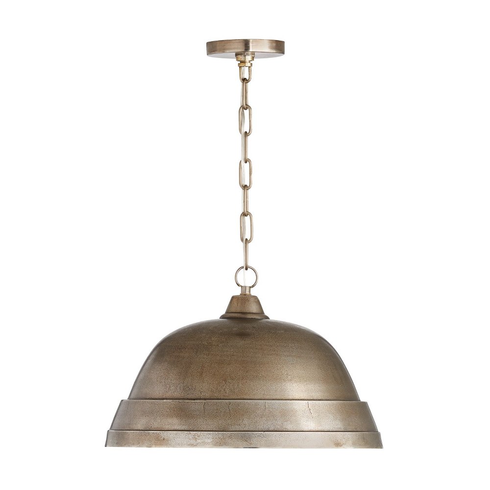 Capital Lighting-330311XN-18 Inch 1 Light Pendant - in Urban/Industrial style - 18 high by 11.5 wide Oxidized Nickel  Oxidized Brass Finish