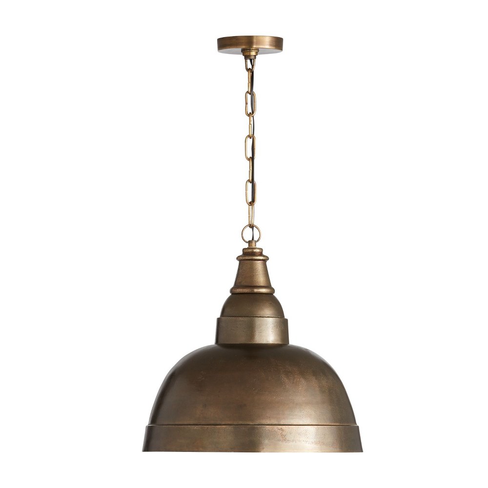 Capital Lighting-330313XB-17 Inch 1 Light Pendant - in Urban/Industrial style - 17 high by 17 wide Oxidized Brass  Oxidized Brass Finish