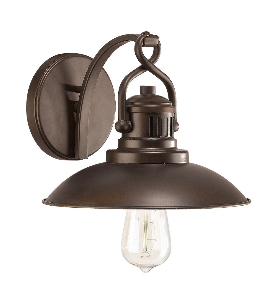 Capital Lighting-3791BB-ONeal - 1 Light Wall Sconce - in Industrial style - 9.38 high by 7.75 wide   Burnished Bronze Finish