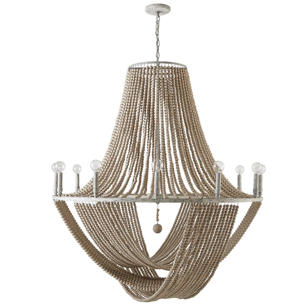 Capital Lighting-429501MS-Kayla - Chandelier 12 Light Mystic Sand - in Transitional style - 42 high by 50 wide   Mystic Sand Finish