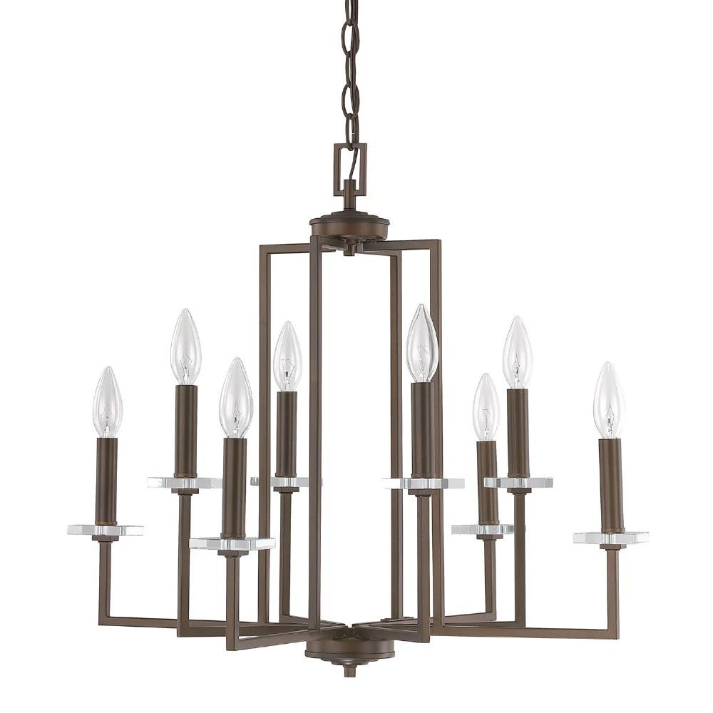 Capital Lighting 4817 Morgan 24 25 Eight Light Chandelier Capital Lighting 4817 Morgan 24 25 Eight Light Chandelier By