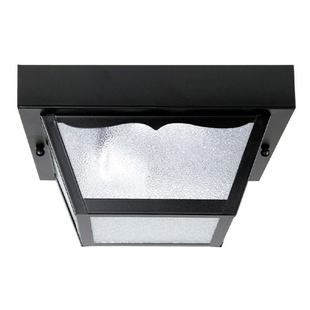 Capital Lighting-9939BK-5 Inch 2 Light Outdoor Flush Mount - in Traditional style - 10 high by 5 wide   Black Finish