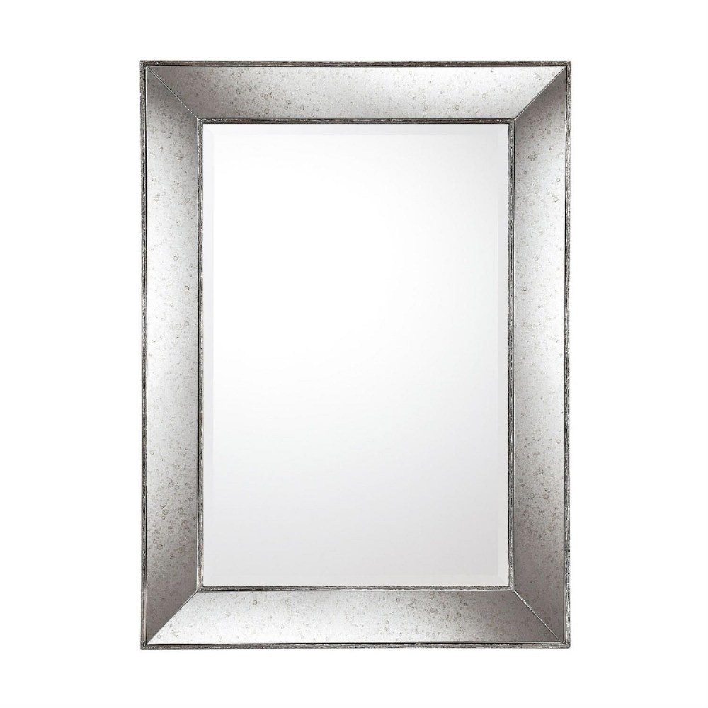 Capital Lighting-M362470-45.4 Inch Rectangular Decorative Mirror - in Modern style - 33 high by 45.4 wide   Aged Silver/Antiqued Frame Finish