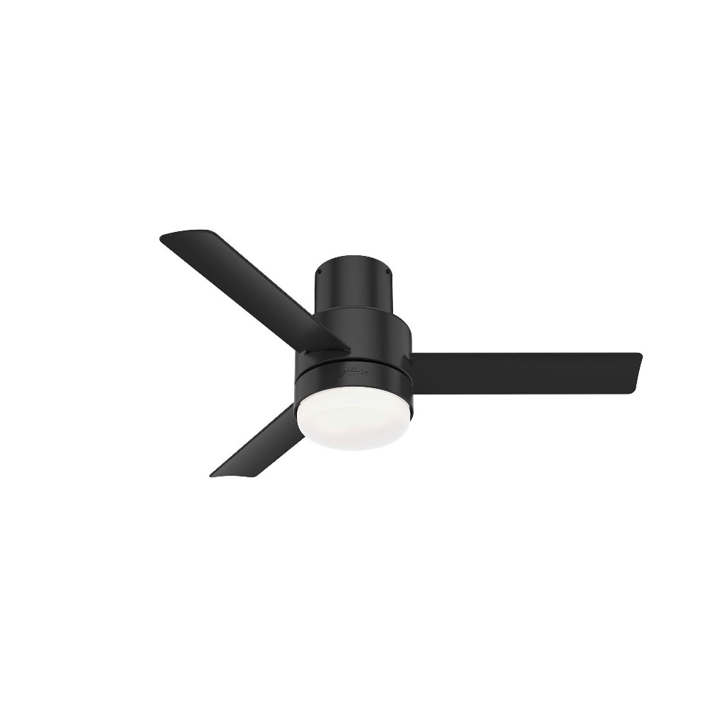 Casablanca Fans-51333-Gilmour - 3 Blade Ceiling Fan with Light Kit In Casual style-13.96 Inches Tall and 44 Inches Wide Matte Black