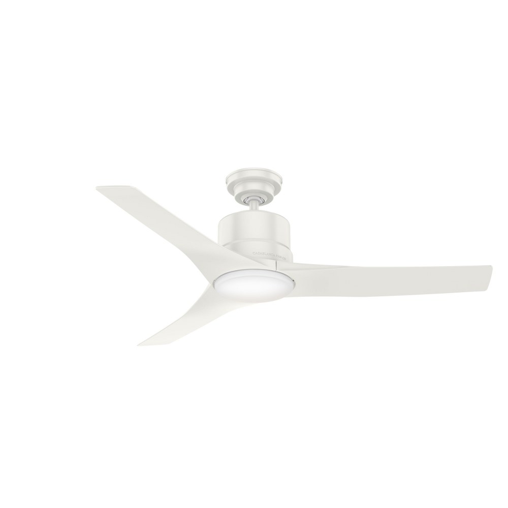 Casablanca Fans-51750-Piston - 3 Blade Ceiling Fan with Light Kit In Casual style-12.71 Inches Tall and 52 Inches Wide