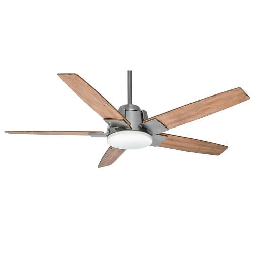 5 Blade 56 Inch Ceiling Fan With Wall, How To Change Light Bulb In Casablanca Ceiling Fan