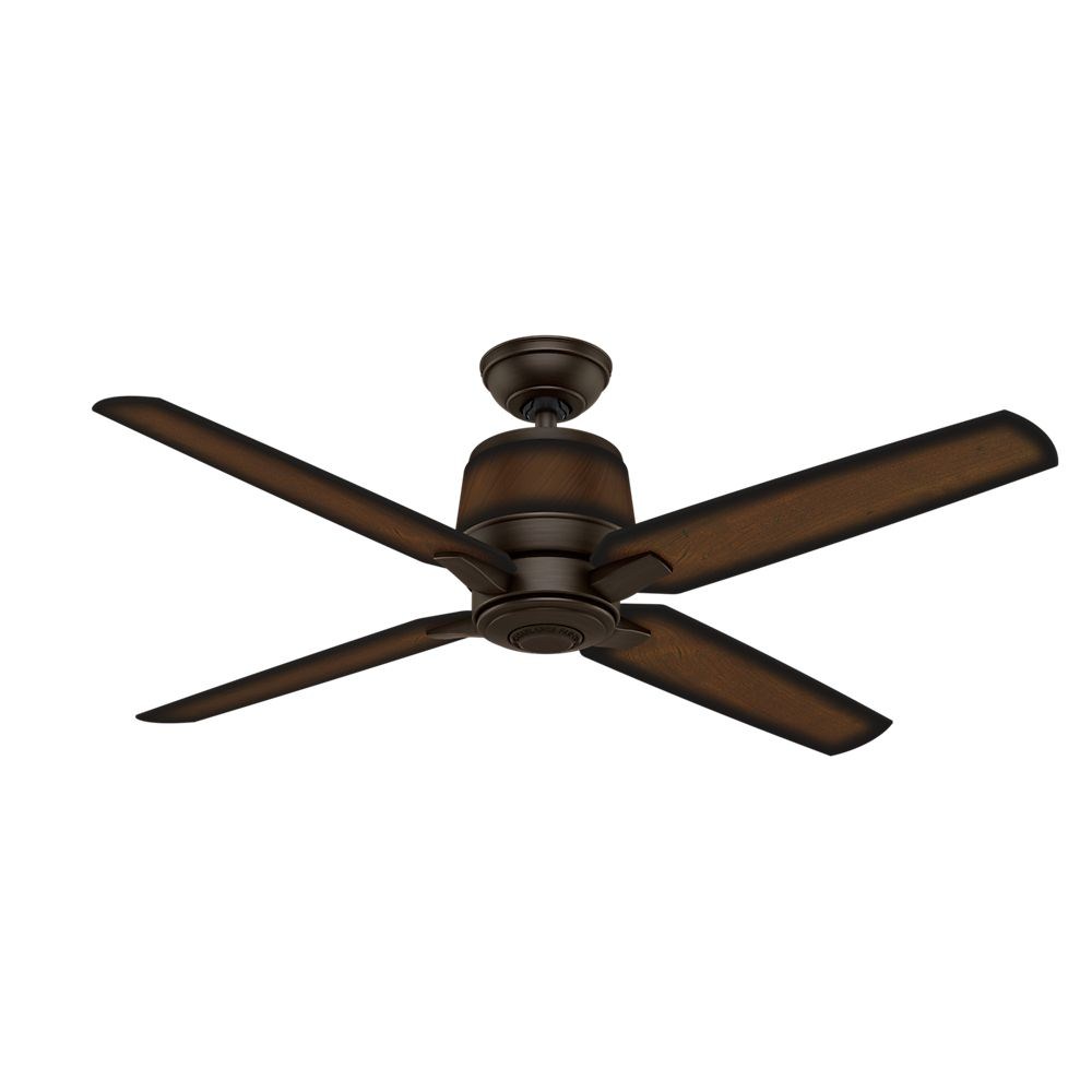 Casablanca Fans-59124-Aris 4 Blade 54 Inch Ceiling Fan with Wall Control   Brushed Cocoa Finish with Burnished Mahogany Blade Finish