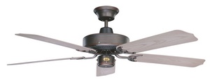 Concord Fans-52NA5ORB-Nautika - 52 Inch Outdoor Ceiling Fan   Oil Rubbed Bronze Finish with Weathered Bronze Blade Finish
