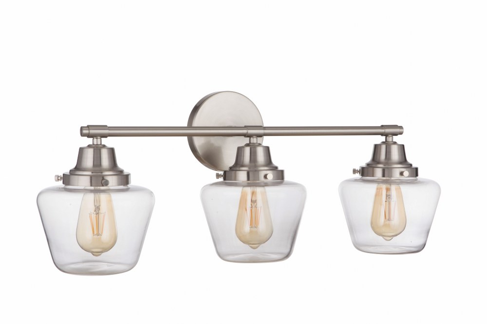 3827658 Craftmade Lighting-19528BNK3-Essex 3 Light Transit sku 3827658