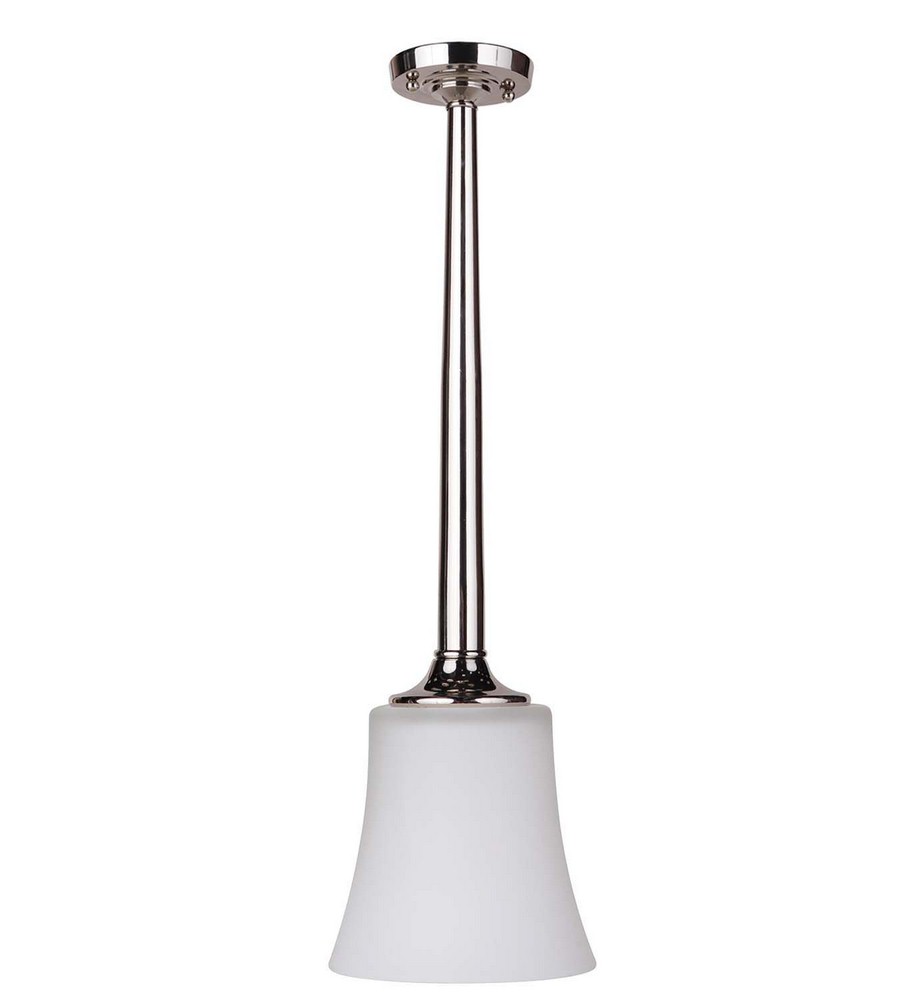 Craftmade Lighting-41791-PLN-Helena - One Light Mini Pendant - 5.5 inches wide by 54.75 inches high   Helena - One Light Mini Pendant - 5.5 inches wide by 54.75 inches high