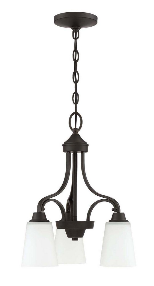 Craftmade Lighting-41913-ESP-Grace - Three Light Down Chandelier - 17 inches wide by 19.5 inches high   Grace - Three Light Down Chandelier - 17 inches wide by 19.5 inches high