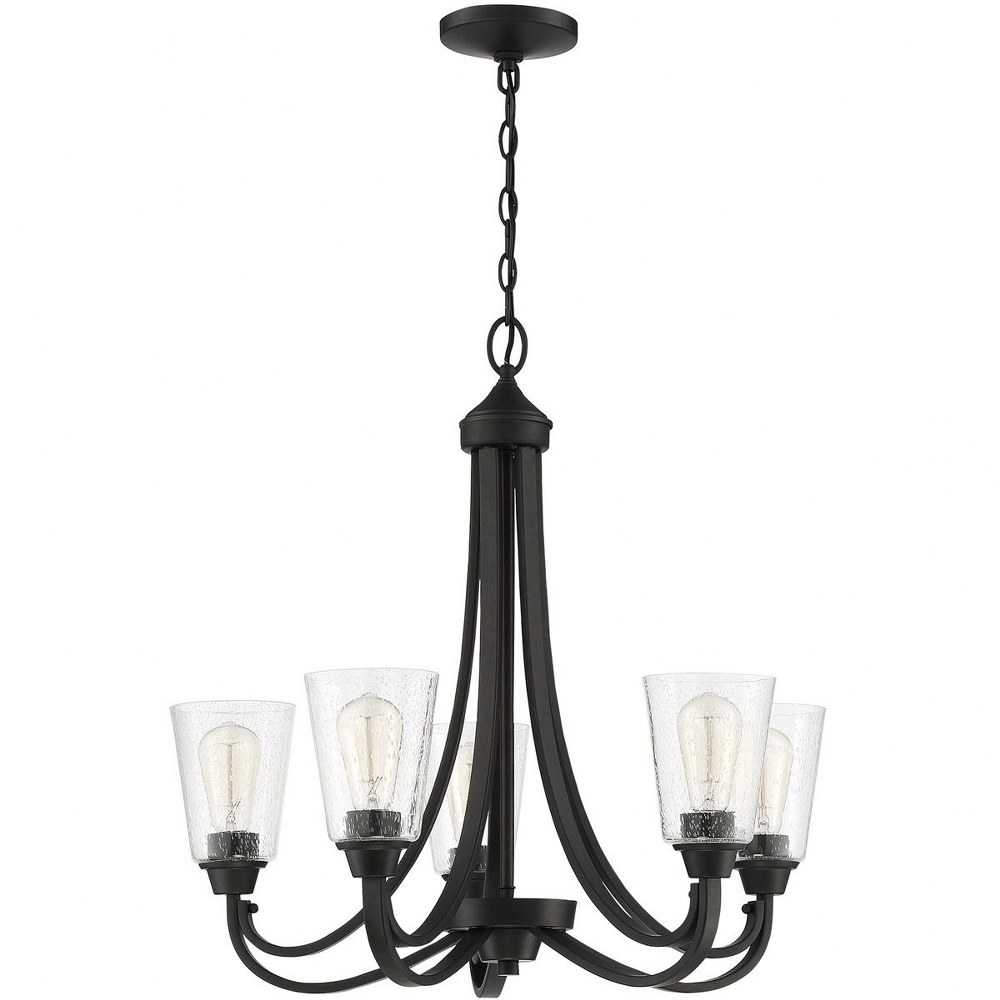 Craftmade Lighting-41925-ESP-CS-Grace - Five Light Chandelier - 26 inches wide by 27 inches high   Grace - Five Light Chandelier - 26 inches wide by 27 inches high