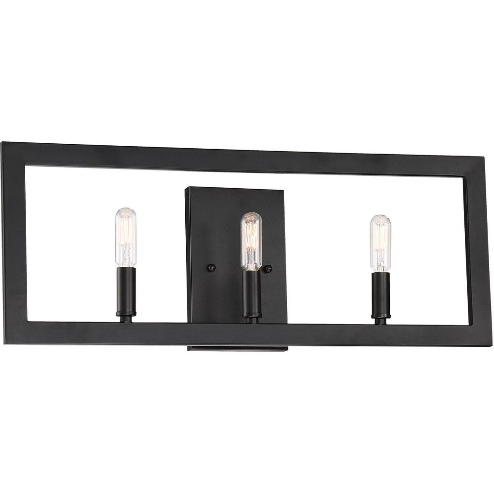 Craftmade Lighting-44903-ESP-Portrait 3 Light Transitional/Modern & Contemporary Bath Vanity - 23.25 inches wide by 9.5 inches high   Espresso Finish