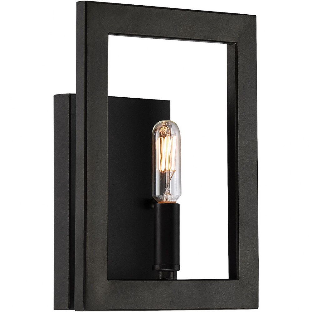 Craftmade Lighting-44961-ESP-Portrait - One Light Wall Sconce - 8 inches wide by 10 inches high   Espresso Finish