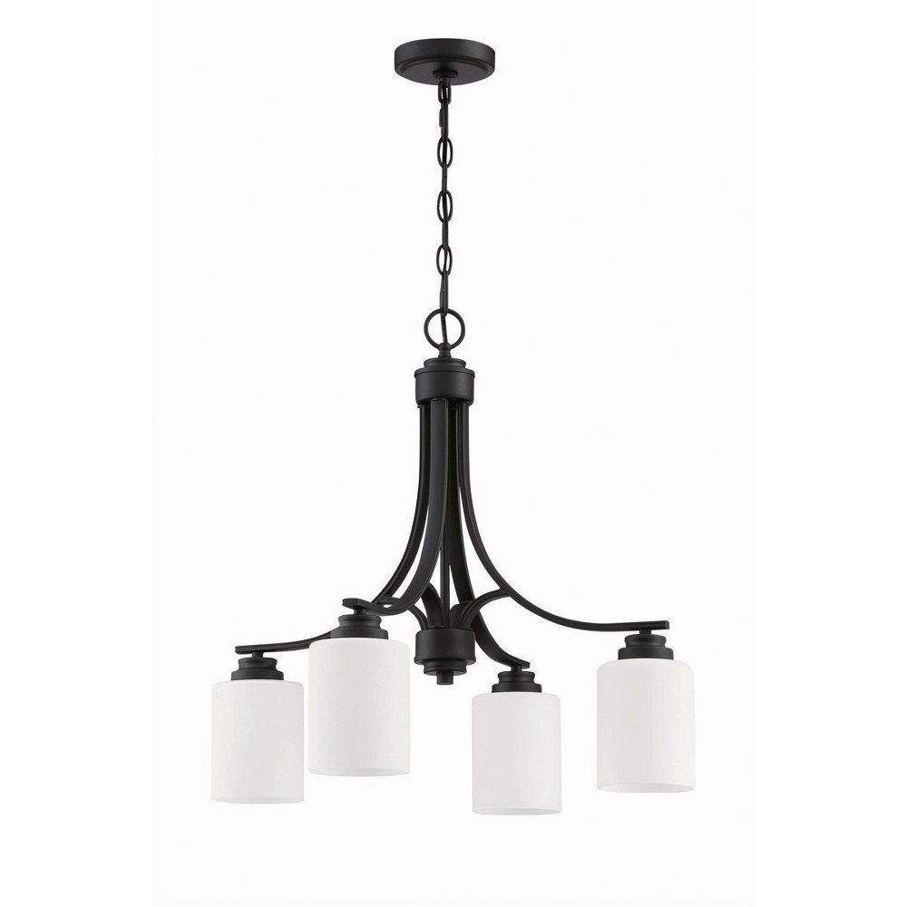 Craftmade Lighting-50524-FB-WG-Bolden - Four Light Chandelier in Transitional Style - 23 inches wide by 22 inches high   Bolden - Four Light Chandelier in Transitional Style - 23 inches wide by 22 inc