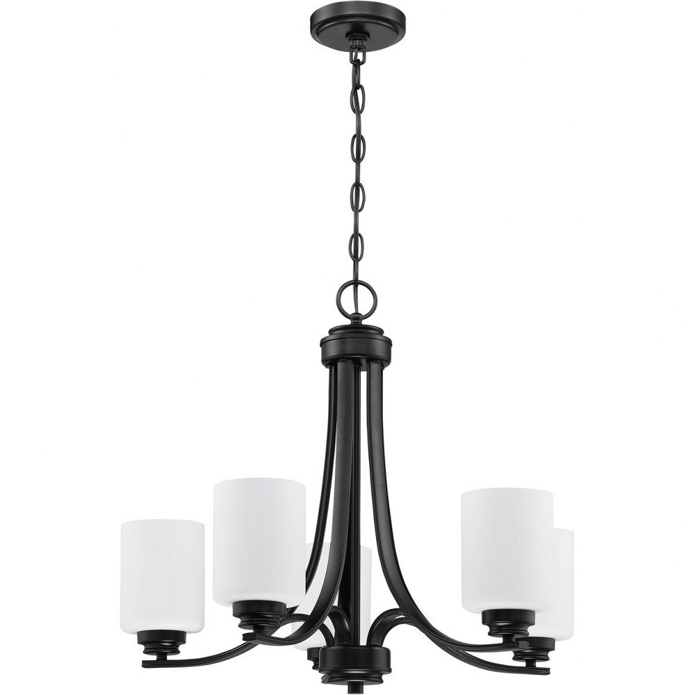 Craftmade Lighting-50525-FB-WG-Bolden - Five Light Chandelier in Transitional Style - 24 inches wide by 20.5 inches high   Bolden - Five Light Chandelier in Transitional Style - 24 inches wide by 20.5