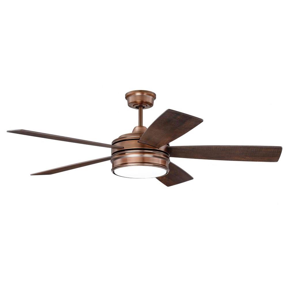 Craftmade Lighting Brx525 Braxton 52 Ceiling Fan With Light Kit Pros
