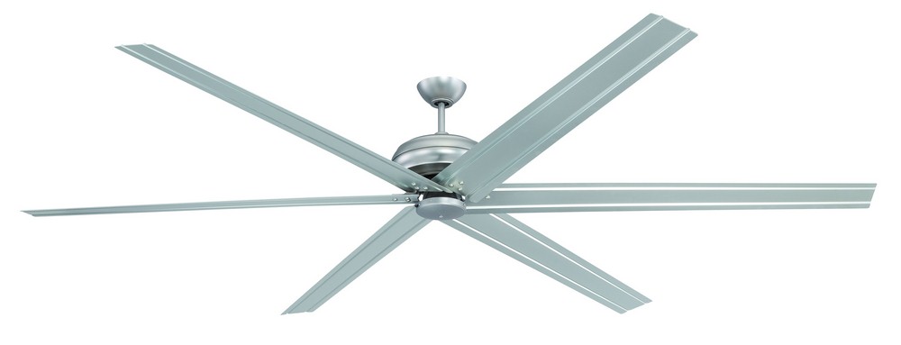 Craftmade Lighting-COL96BN6-Colossus - 96 Inch Ceiling Fan   Brushed Pewter Finish with Brushed Pewter Blade Finish