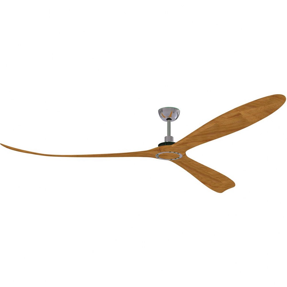 Craftmade Lighting-CVL100TI3-LOK-Cavallo - Ceiling Fan in Contemporary Outdoor Style - 100 inches wide by 15.19 inches high   Titanium Finish with Light Oak Blade Finish