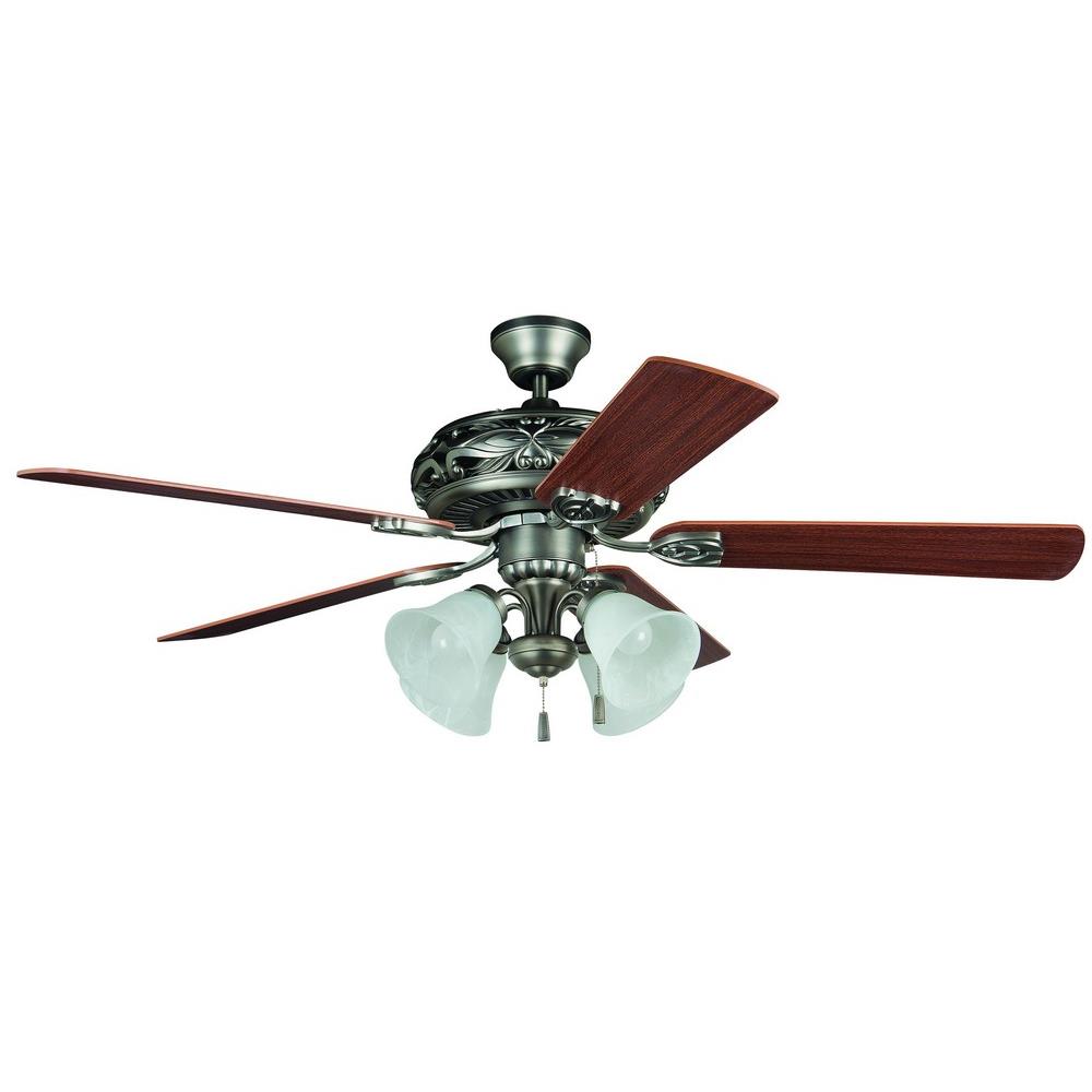 Craftmade Lighting Gd52an5c Grandeur 52 Inch Ceiling Fan With Light Kit Many times when a ceiling fan is designed, it can be built with an optional lighting assembly. grandeur 52 inch ceiling fan with light kit