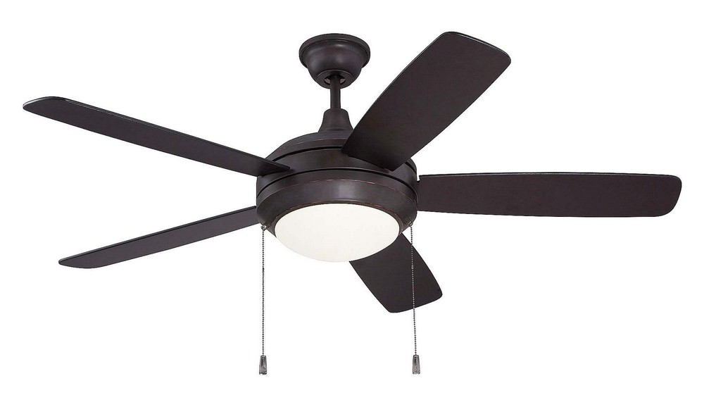 Craftmade Lighting-HE52OBG5-WG-LED-Helios - Ceiling Fan with Light Kit in Contemporary Style - 52 inches wide by 17.28 inches high   Helios - Ceiling Fan with Light Kit in Contemporary Style - 52 inch