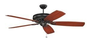 Craftmade Lighting-K11025-Supreme Air - Ceiling Fan - 70 inches wide by 16.37 inches high   Aged Bronze Brushed Finish with Teak/Walnut Blade Finish