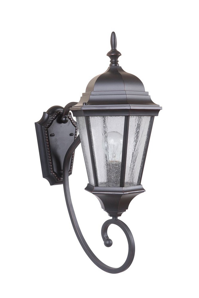 Craftmade Lighting-Z2960-OBG-Newberg - One Light Outdoor Medium Wall Mount in Traditional Style - 9.5 inches wide by 23.25 inches high   Newberg - One Light Outdoor Medium Wall Mount in Traditional St