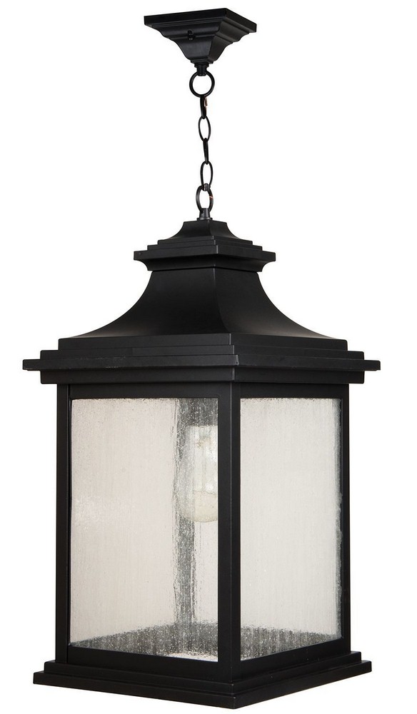 Craftmade Lighting-Z3221-MN-Gentry - 1 Light Large Outdoor Pendant In Traditional Style-22.75 Inches Tall and 12 Inches Wide   Gentry - 1 Light Large Outdoor Pendant In Traditional Style-22.75 Inches 