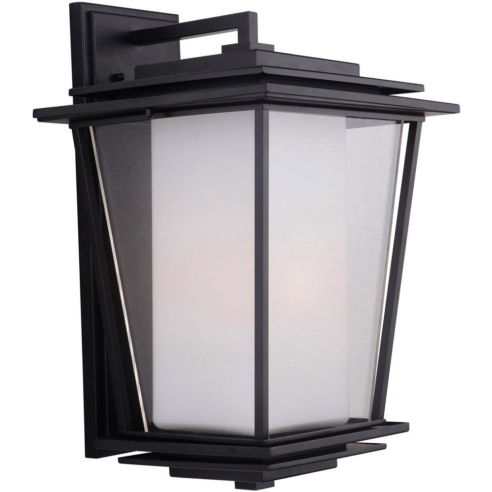 Craftmade Lighting-ZA1424-OBO-Neyland - Three Light Outdoor Large Wall Lantern in Transitional Style - 15.75 inches wide by 25 inches high   Oiled Bronze Finish with Clear/White Opal Glass