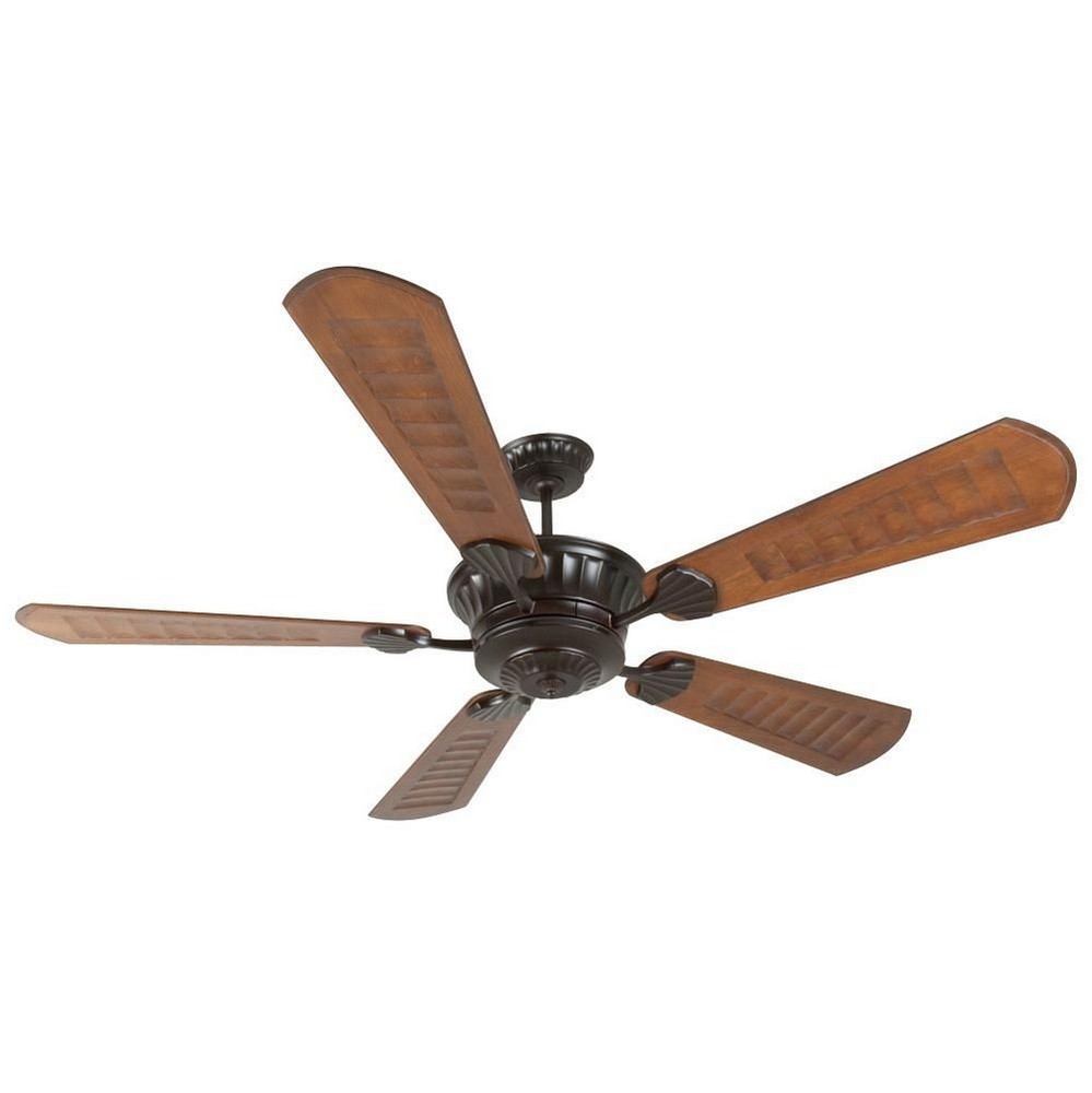 Craftmade Lighting-K10311-DC Epic - 70 Inch Ceiling Fan   Oiled Bronze Finish with Scalloped Walnut Blade Finish