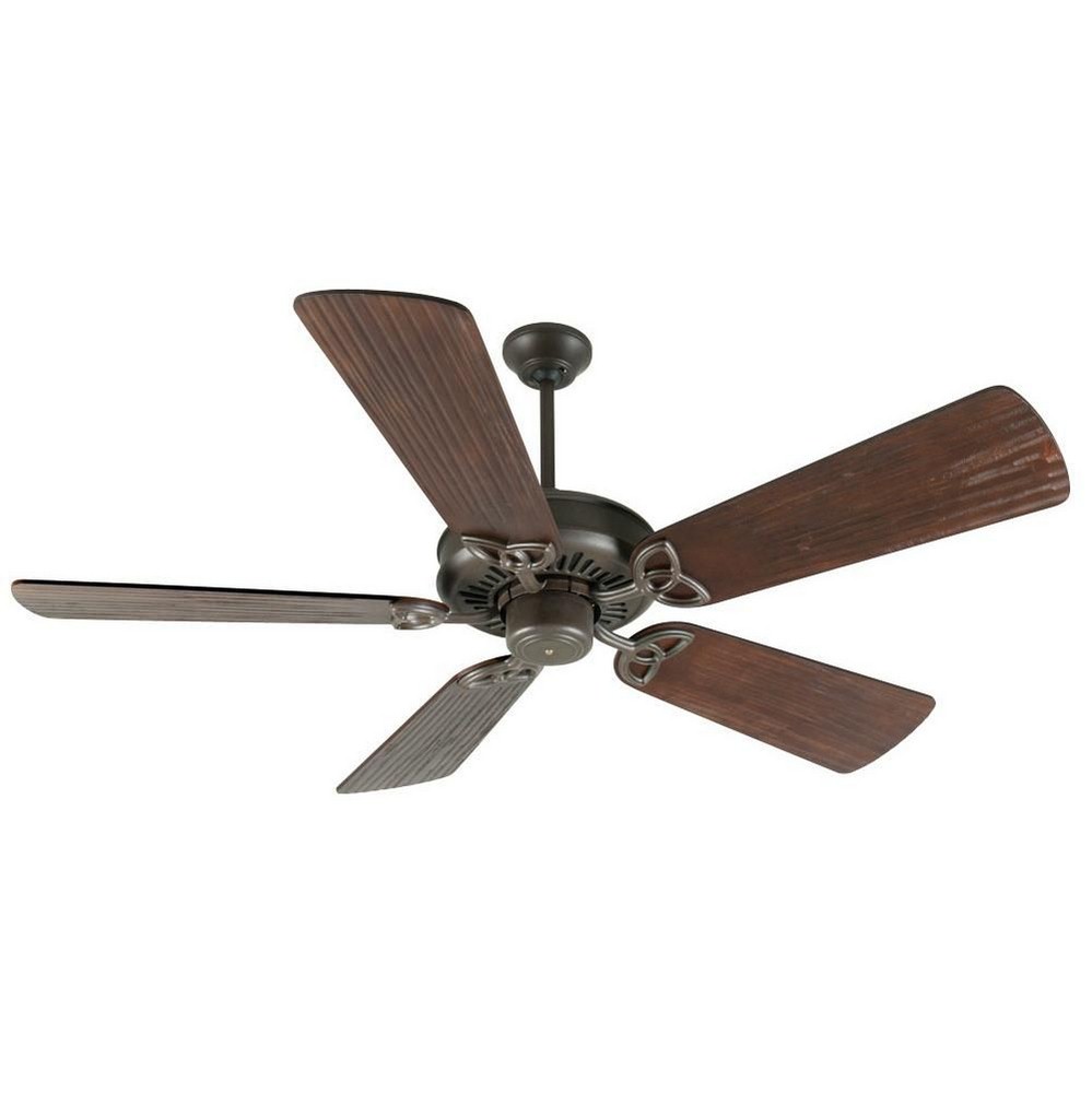 Craftmade Lighting-K10813-American Tradition - Ceiling Fan - 54 inches wide by 8.66 inches high   Aged Bronze Finish with Walnut Blade Finish