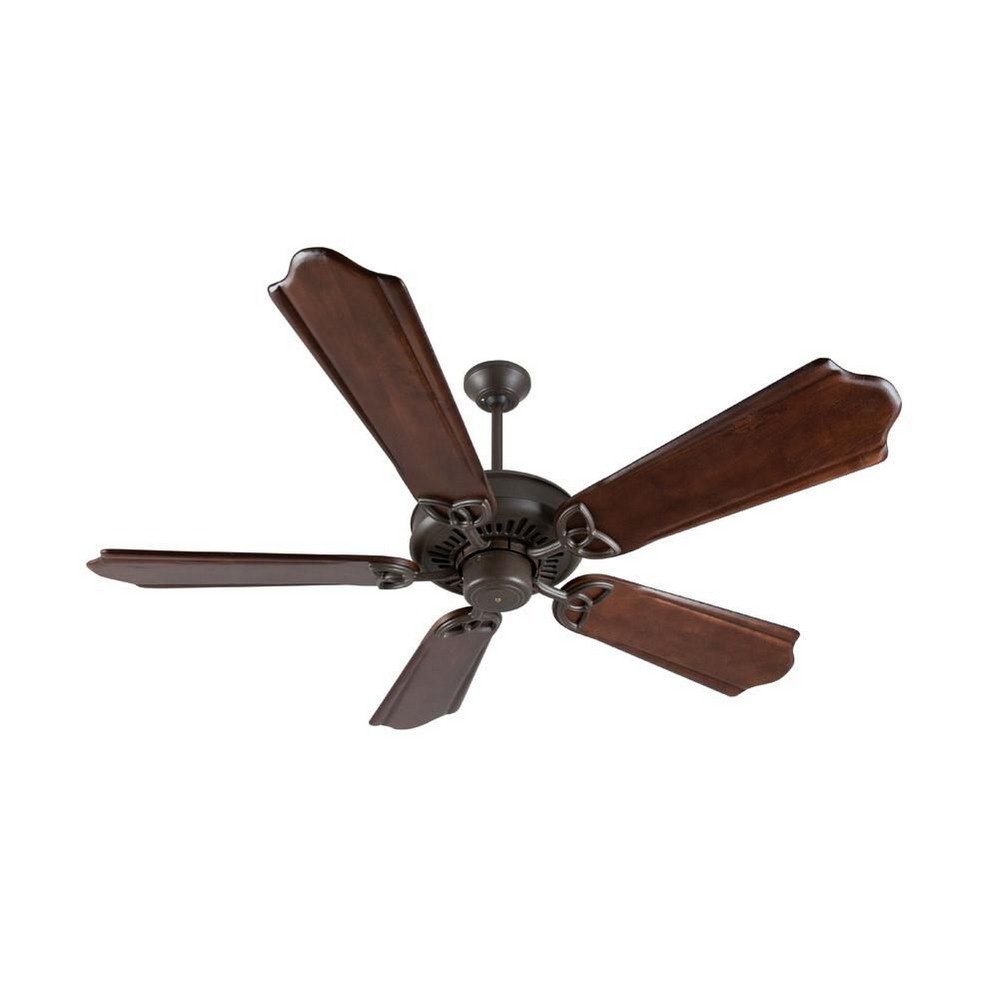 Craftmade Lighting-K10816-American Tradition - Ceiling Fan - 56 inches wide by 8.66 inches high   Aged Bronze Finish with Classic Ebony Blade Finish