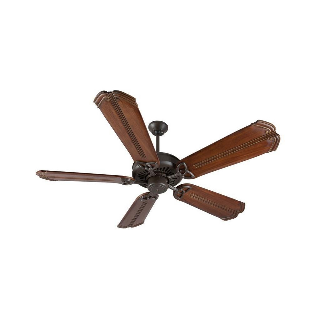 Craftmade Lighting-K10817-American Tradition - Ceiling Fan - 56 inches wide by 8.66 inches high   Aged Bronze Finish with Chamberlain Oak Blade Finish